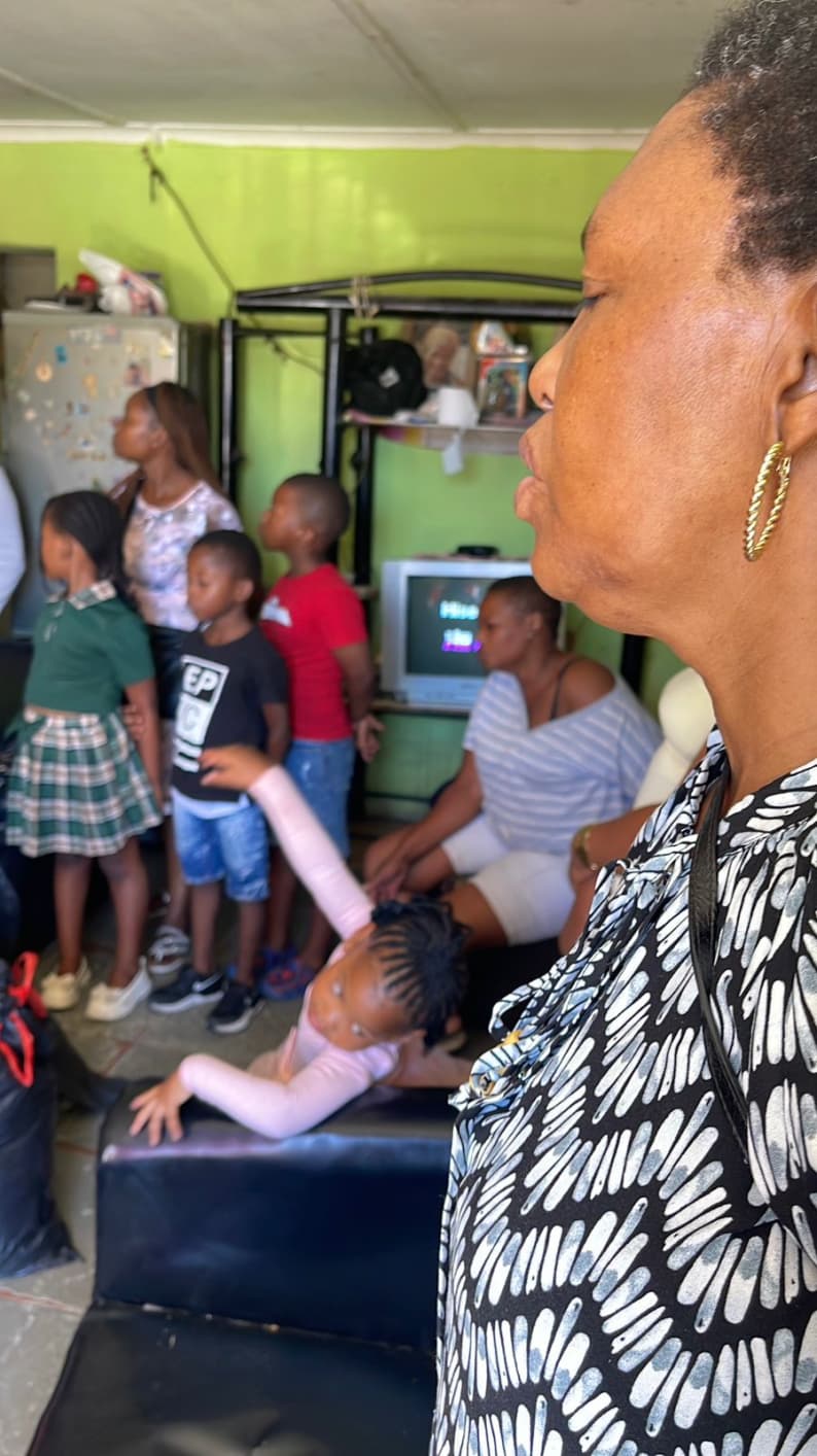 Spending time with the children