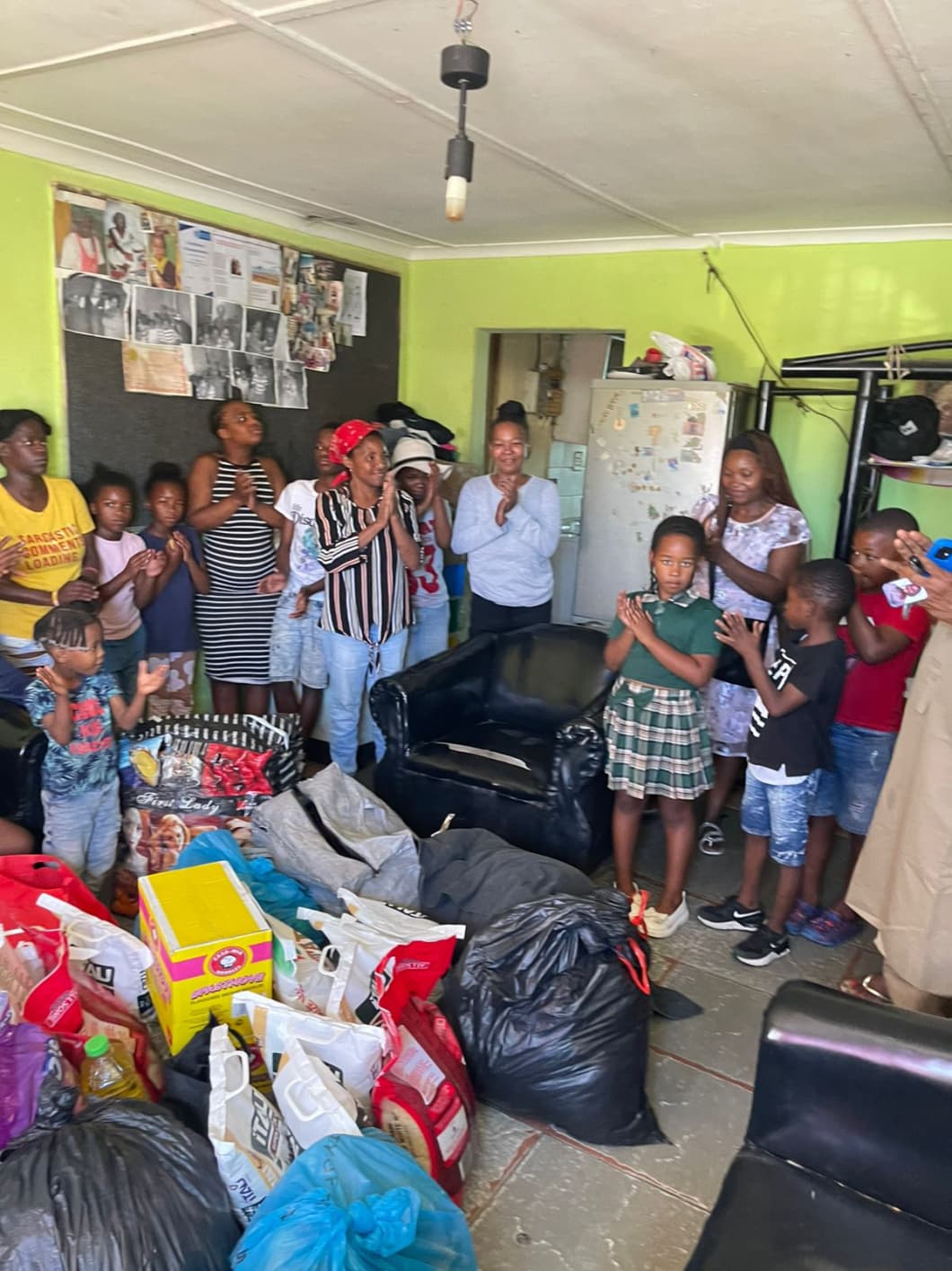 Fellowship at the orphanage